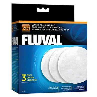 Вкладиш у фільтр Fluval «Water Polishing Pad» 3 шт. (для зовнішнього фільтра Fluval FX5 / FX6)