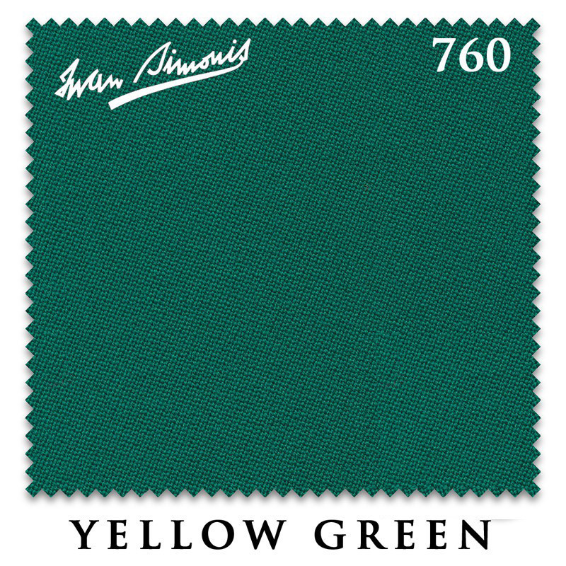 Сукно Simonis-760 Yellow Green для більярдного столу