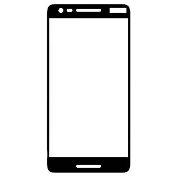 Захисне скло 3D Side Glue для Nokia 2.1 (тех. пак) Black