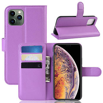 Чохол-книжка Litchie Wallet для Apple iPhone 11 Pro Violet