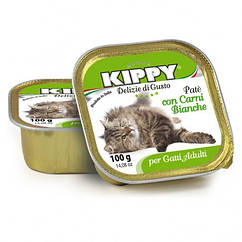 Паштет Kippy Cat для кішок з білим м'ясом, 100 г