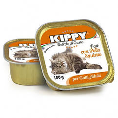 Паштет Kippy Cat для кішок з куркою, 100 г