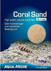 Кораловий пісок крихта Aqua Medic Coral Sand 0 - 1 мм (420.20-1/128437)