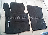 Ворсові килимки в салон Volkswagen Caddy 4-дверцята (Сірі), фото 4