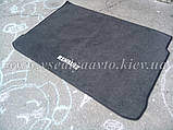 Ворсовий килимок в багажник RENAUIT Iaguna 2 седан з 2001- (Сірий), фото 3