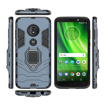 Чохол Ring Armor для Motorola Moto E5 / G6 Play Blue