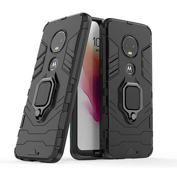 Чохол Ring Armor для Motorola Moto G7 / G7 Plus Black