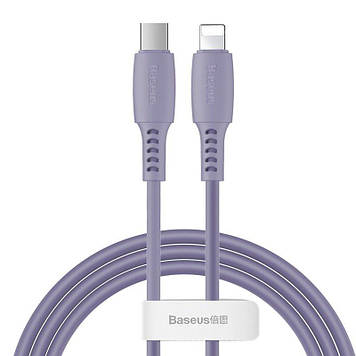 Кабель Baseus Type-C For iP Colourful 18W 1.2m, Purple (CATLDC-05)