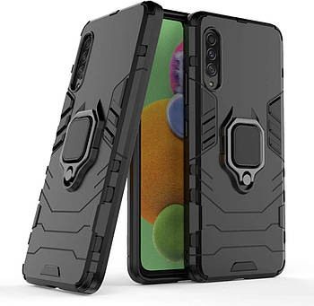 Чохол Ring Armor для Samsung Galaxy A90 5G Black