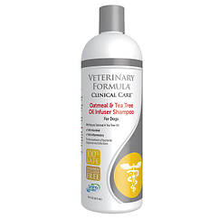 Veterinary Formula Clinical Care Oatmeal&Tea Tree Oil Infuser Shampoo для собак 473 мл