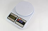Кухонные Весы MS 400 до 7кг Domotec, Компактные весы для кухни, Электронные весы бытовые и
