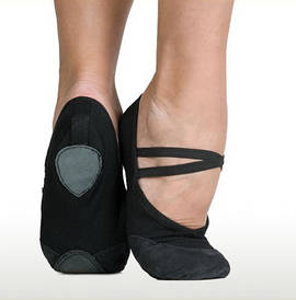 Балетки для танців ЧОРНІ