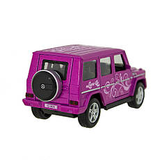 Автомодель GLAMCAR - MERCEDES-BENZ G-CLASS (фиолетовый) GCLASS-12GRL-LIL, фото 3
