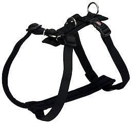 Шлея Trixie Soft Comfort Y-Harness M–L: 52-75 см / 25 мм чорна