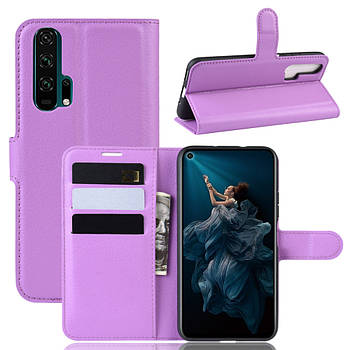 Чохол-книжка Litchie Wallet для Honor 20 Pro Violet