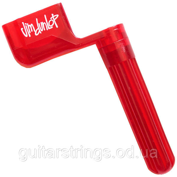 Ключ для намотування струн Dunlop 101 Gel String Winder Red, фото 1