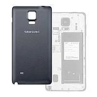 Задня кришка для смартфону Samsung N910H, N910F Galaxy Note 4, чорна