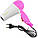 Фен для волосся Domotec MS 1390 1000W Pink, фото 4