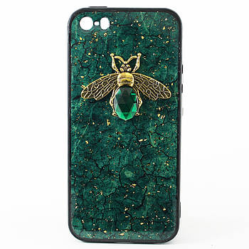 Чохол Epoxy Bee Case для Apple iPhone 5 / 5S / SE Green
