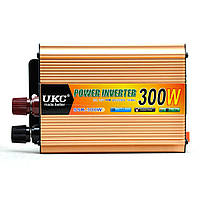 Преобразователь напряжения(инвертор) 12-220V 300W + USB Gold (5353)