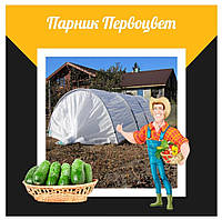 Парник первоцвет из агроволокна Agreen 4 м 42 гр/м² для защиты и улучшения урожая