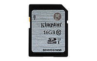 Карта памяти Kingston Ultimate X SD HC 16 GB (10 Class) 45 (mb/s)