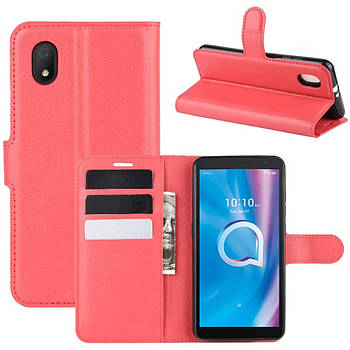 Чохол-книжка Litchie Wallet для Alcatel 1B (5002H) Red