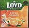 Чай фруктовий у пірамідках LOYD FRESH ORANGE сік апельсина 20 пак., фото 2