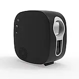Проектор зоряного неба лазерний, галактика на стелі, нічник з пультом і bluetooth колонкою - Чорний, фото 4