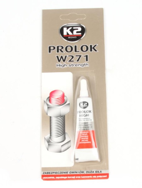 Фіксатор різьби K2 червоний  6g, фото 1