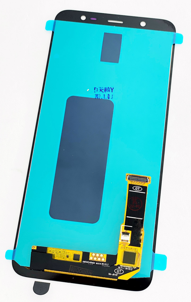 Дисплей (екран) для Samsung J800F Galaxy J8 (2018) + тачскрін, чорний, оригінал