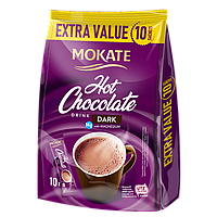 Горячий шоколадный напиток MOKATE Hot Chocolate Drink Dark BAG (18г Х 10шт.) 170г Польша