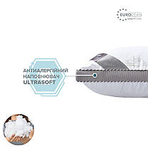 Подушка Classica Soft 50х70 см IDEIA штучний пух з аналогом лебединого пуху антиалергенна м'яка, фото 5