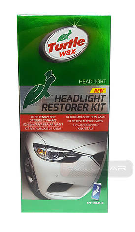 Набір для відновлення авто фар Turtle Wax Headlight Restorer Kit 51768, фото 2