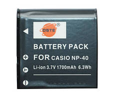 Акумулятор для фотоапарата Casio NP-40, 1700 mAh.