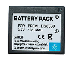 Акумулятор для фотоапарата Ergo DS-8330, 1350 mAh.