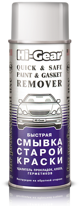 Змивка старої фарби Hi-Gear Quick & Safe Paint Gasket Remover, аерозоль, 425гр.
