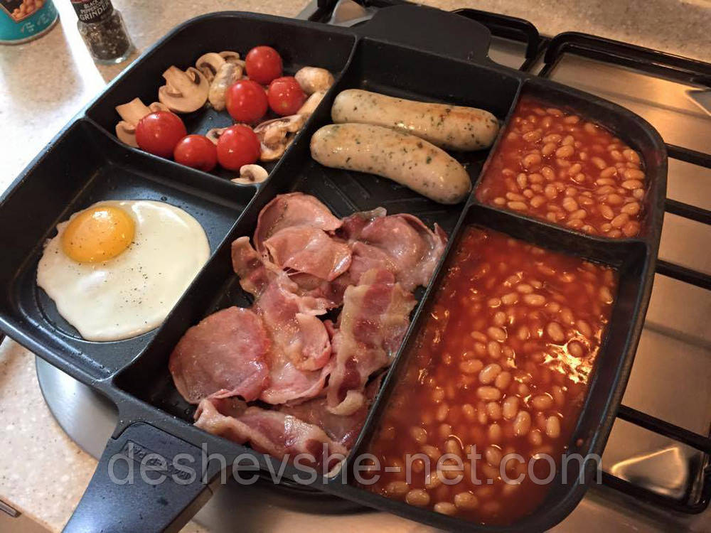 Сковорода Magic pan на 5 секцій, фото 1