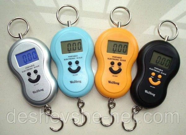 Ваги електронні (кантер) до 40 кг (точність 10 г) з батарейками, фото 1