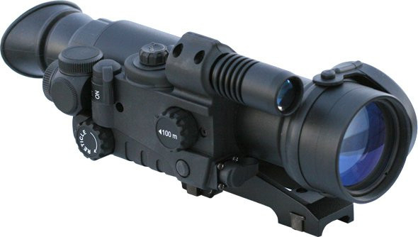 Sentinel 2,5x50 L Weaver (покоління 1, дальність 150м, 3700 Дж, лазерний ІЧ-ліхтар), фото 1