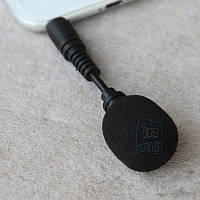 Зовнішній компактний мікрофон Giben з гнучким кабелем для смартфона, планшета, 4 піни.