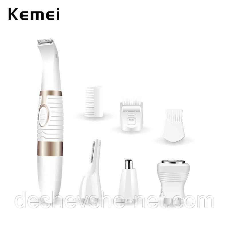 4 в 1 Епілятор, бритва, тример Kemei Km-Pg500