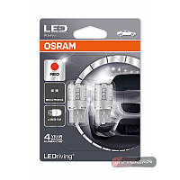 Osram Ledriving W21W лампи світлодіодні, колір світіння-червоний, комплект 2шт., 7705R