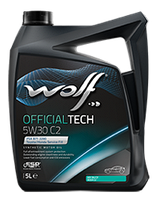 Масло Wolf OFFICIALTECH 5W30 C2