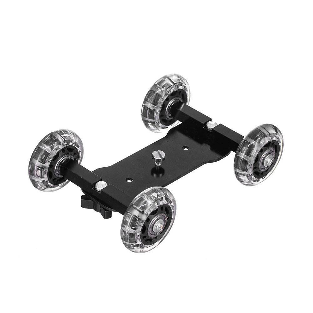 Стабілізаційний візок для відеознімання Alitek Dolly Skater (clear-black wheels) (570090)