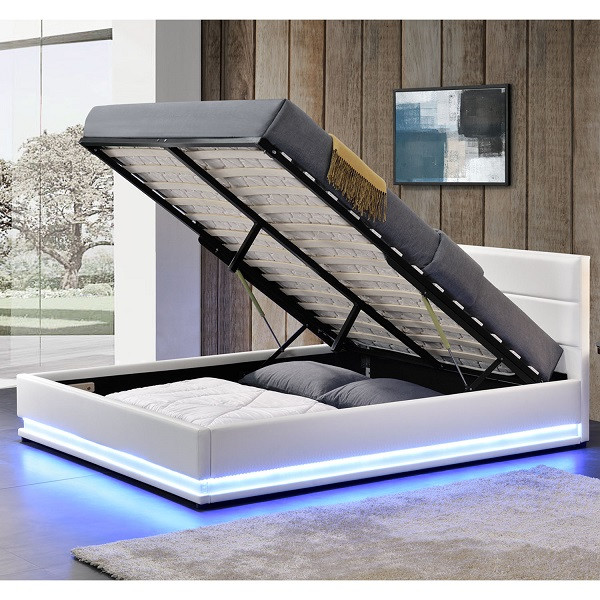 Ліжко з підйомним механізмом TOU 180х200 см з LED підсвічуванням