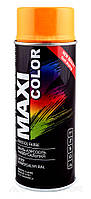 Акрилова фарба Maxi Color RAL1028 колір: динно-жовтий 400 мл.