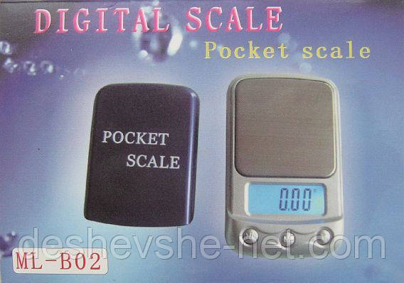Ювелірні ваги ML-B02 до 100 (0,01) з чохлом