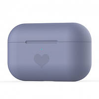 Чохол для навушників Apple AirPods Pro Alitek Heart Lavender-grey
