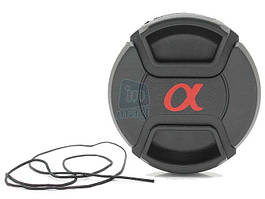 Кришка для об'єктива Alitek з логотипом "Alpha" для Sony, 40.5 мм